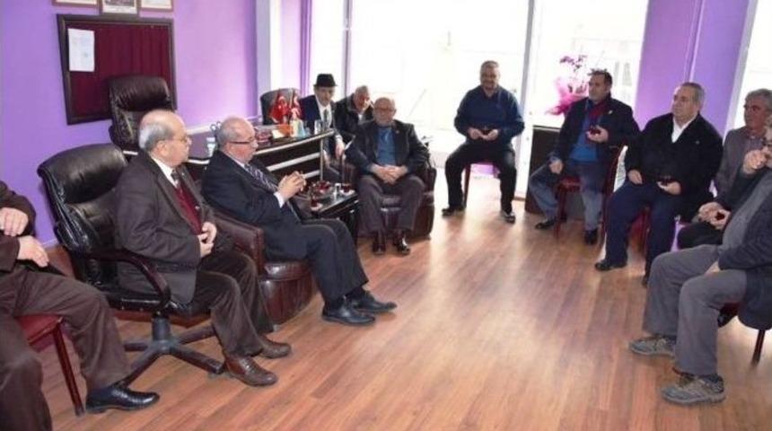 Başkan Albayrak&rsquo;tan Tekirdağ Muhtarlar Derneği&rsquo;ne Ziyaret