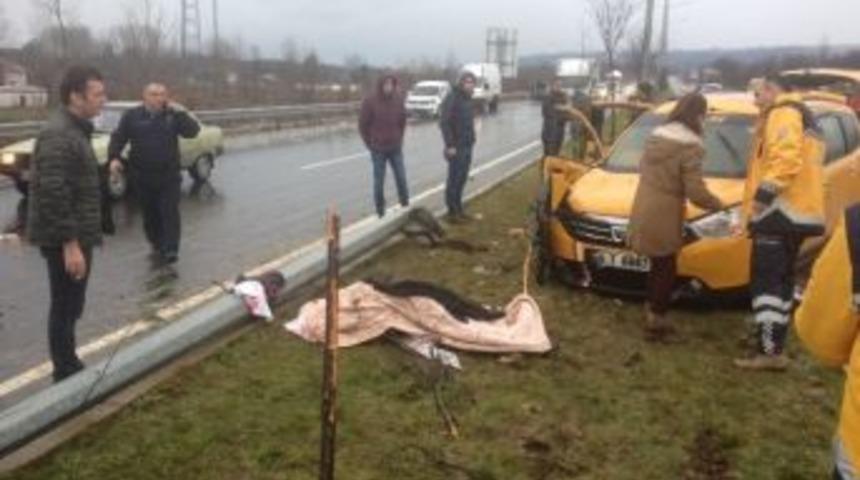 Ordu&rsquo;da Kaza: 1 &Ouml;l&uuml;, 3 Yaralı