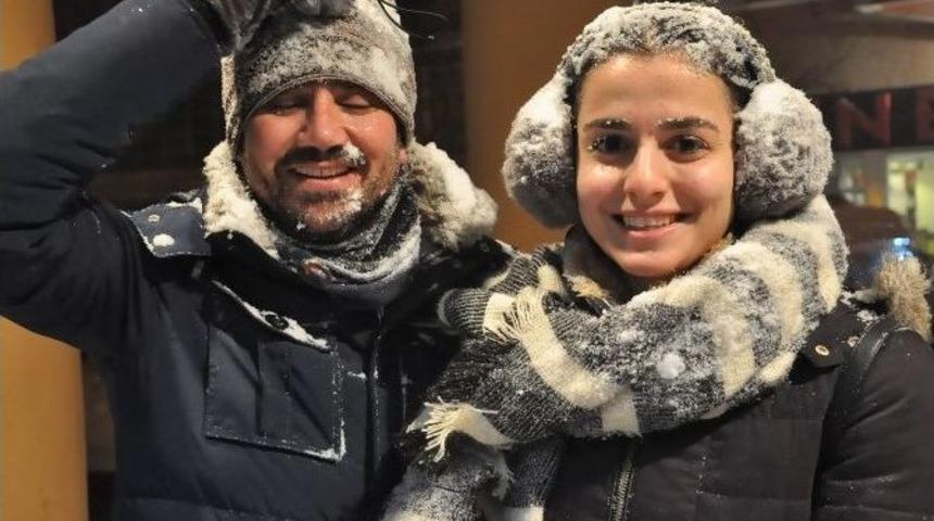 Kars&rsquo;ı Kar Ve Tipi Esir Aldı