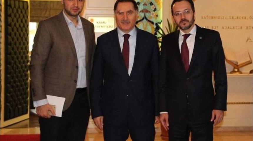 Rekt&ouml;r Bircan&rsquo;dan Cumhurbaşkanı Başdanışmanı Malko&ccedil;&rsquo;a Ziyaret