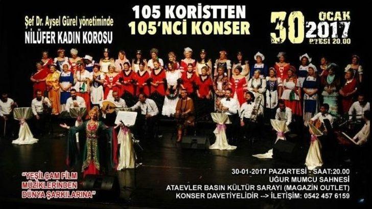 (özel Haber) Nilüfer Kadın Korosu, Kızıl Ordu Korosu’nu Anacak G4