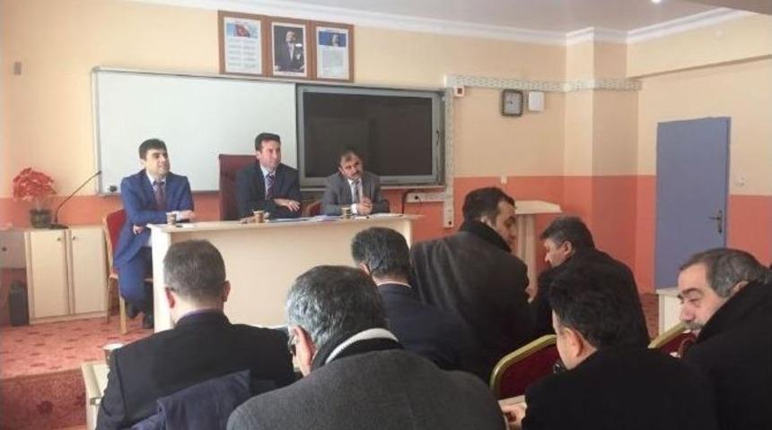 Beyşehir&rsquo;de Okul Y&ouml;neticilerine Değerlendirme Toplantısı Yapıldı