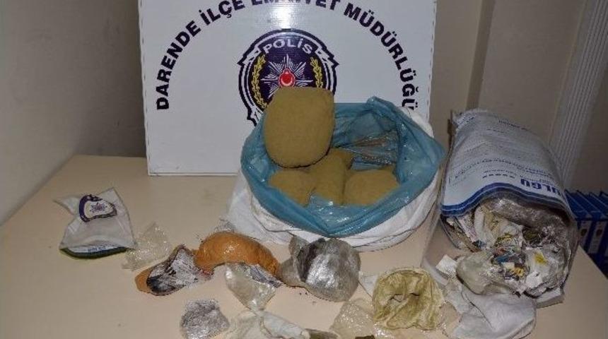 Yedek Lastiğin İ&ccedil;erisinden Esrar &Ccedil;ıktı