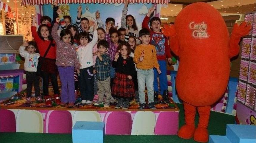 Meşhur Şeker Patlatma Oyunu Candy Crush İzmir Optimum&rsquo;da