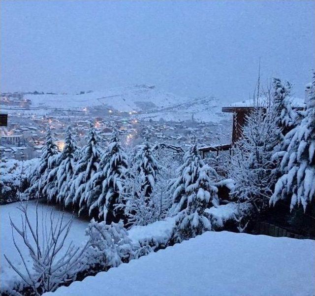 Malatya’da Kar Yağışı Etkili Oldu