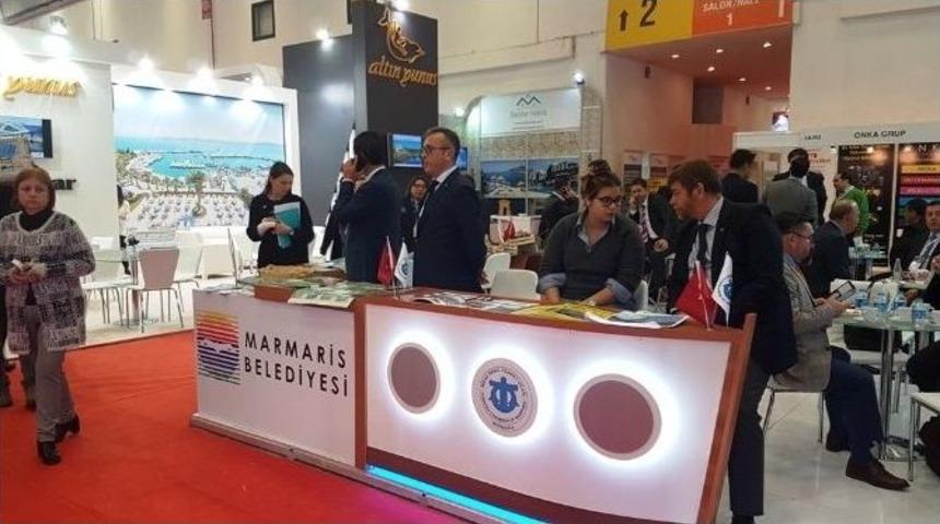 Emıtt Fuarı&rsquo;nda Marmaris Belediyesi&rsquo;nin Standına B&uuml;y&uuml;k İlgi