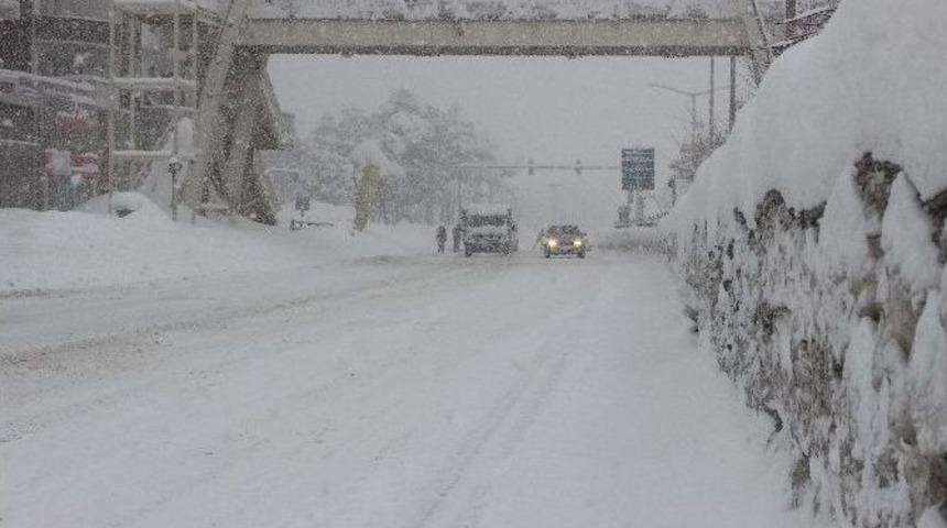 Muş&rsquo;ta Kar Yağışı