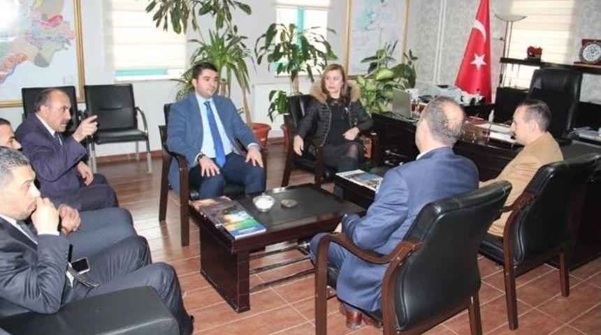 Kaymakamlardan Afad&rsquo;a Ziyaret