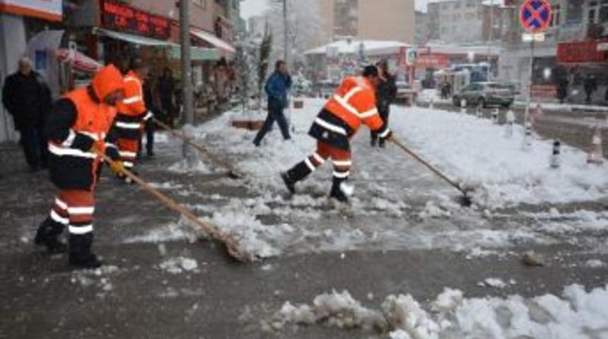 Kar Timleri G&ouml;rev Başında