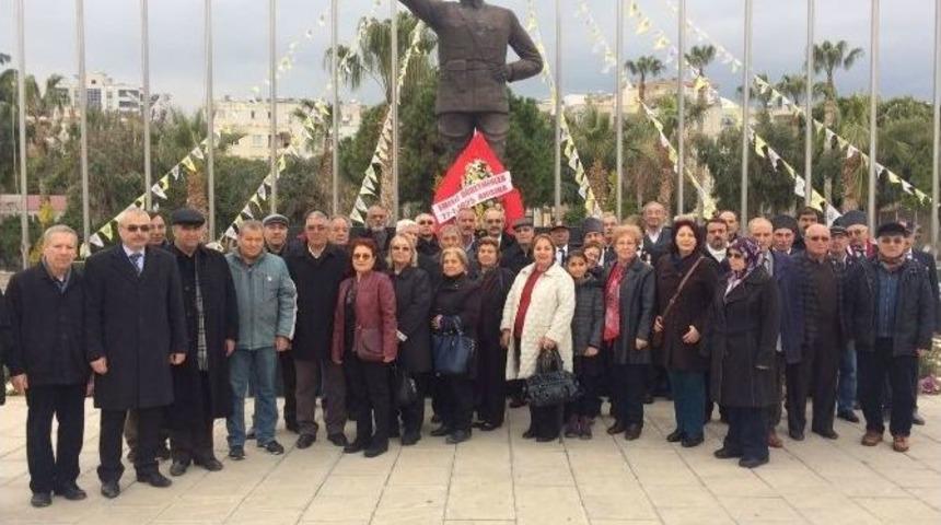 Atatürk’ün Erdemli’ye Gelişinin 92. Yıl Dönümü Kutlandı