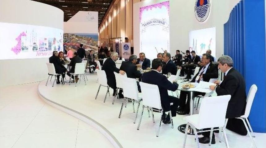 Emıtt 2017&rsquo;de Mersin B&uuml;y&uuml;kşehir Belediyesi Standına Yoğun İlgi