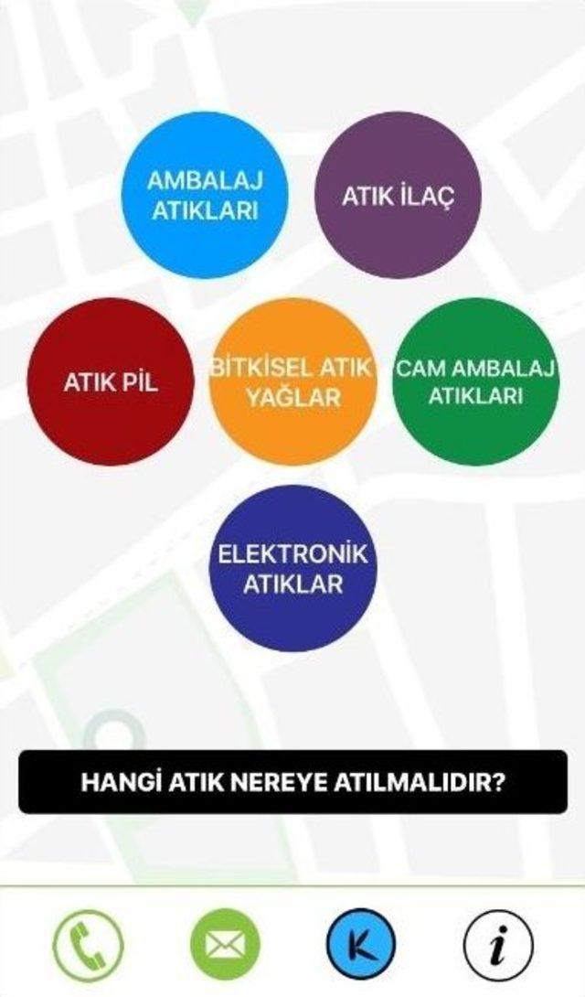 Atık Getirme Noktaları Artık Cepte