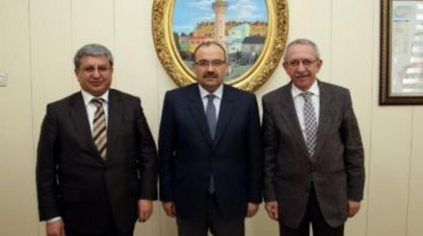 Müsteşar Yardımcısı Bilgili Ve Genel Müdür Güngör, Vali Ustaoğlu’nu Ziyaret Etti