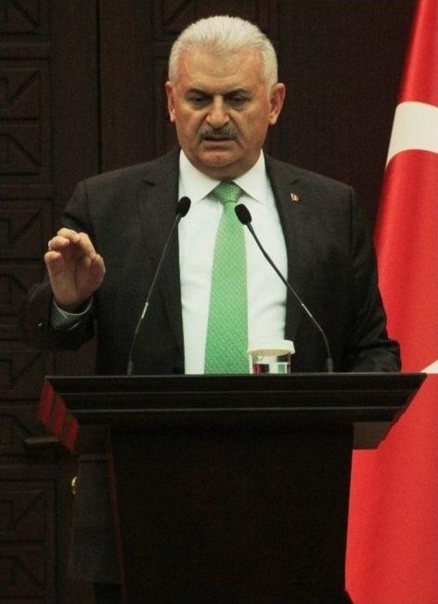 Başbakan Yıldırım’dan Yeni Anayasa Konusunda Chp Ve Hdp’ye Sert Eleştiri