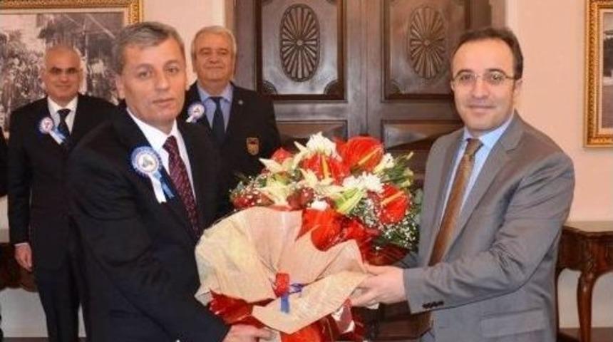 Vali &Ccedil;ataklı&rsquo;ya &ldquo;26 Ocak D&uuml;nya G&uuml;mr&uuml;k G&uuml;n&uuml;&rdquo; Ziyareti