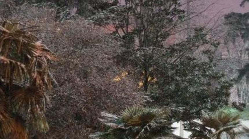 Samsun&rsquo;da Yoğun Kar Yağışı