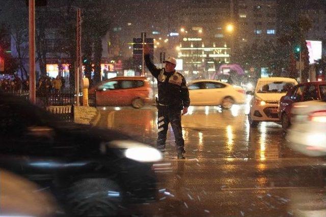 Samsun’da Yoğun Kar Yağışı