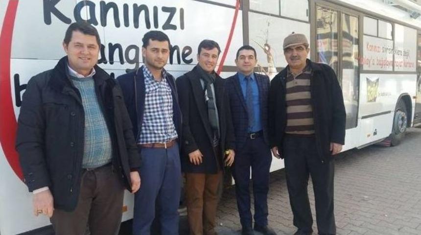 Aydınlı &Ccedil;ift&ccedil;ilerden Kan Bağışı Kampanyasına Destek