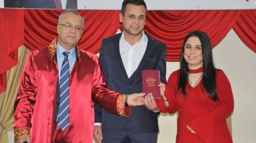Başkan Kayda, &Ouml;ğrencisinin Nikahını Kıydı