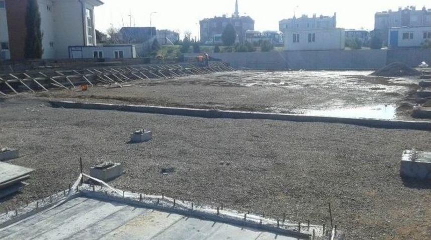 &Ccedil;ayırova Hasan Tahsin İlkokulu&rsquo;na Spor Salonu İnşa Ediliyor