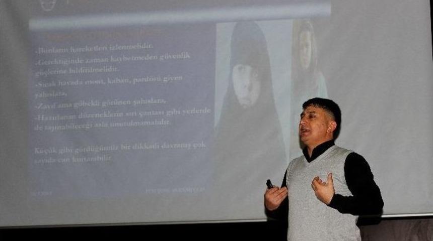 Parkomat G&ouml;revlilerine Ter&ouml;r Semineri