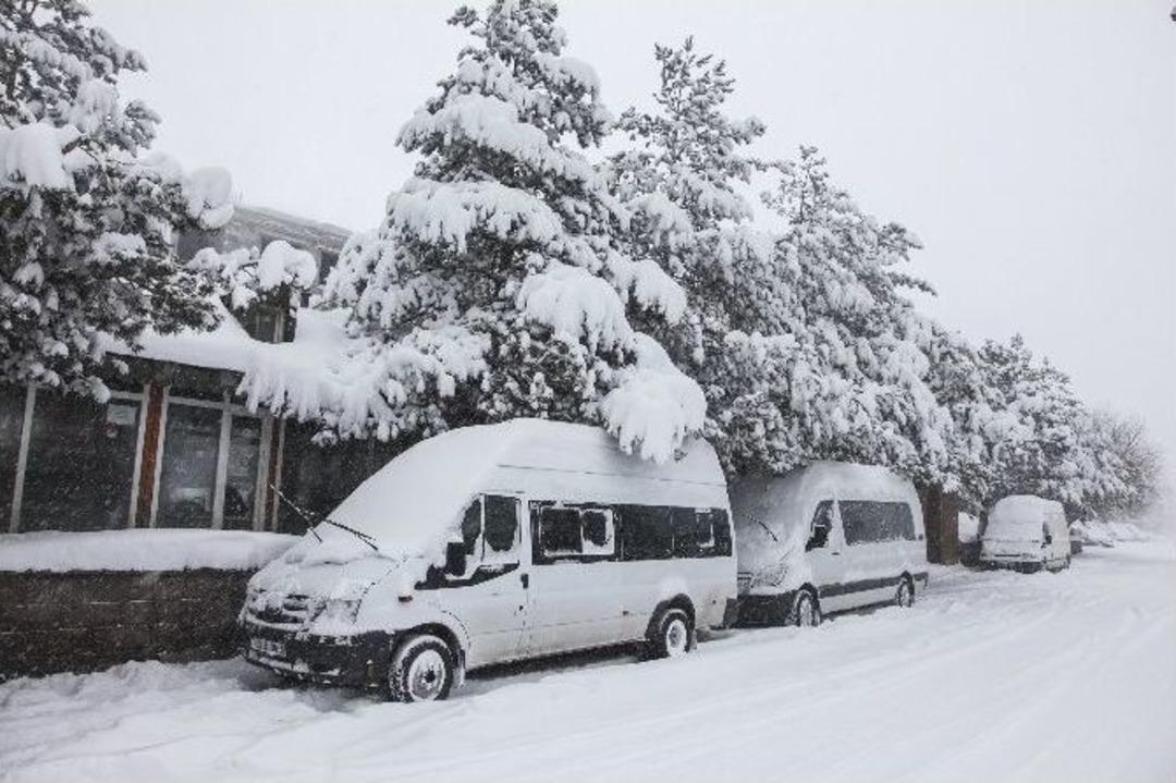 Ahlat&rsquo;ta Kar Yağışı Hayatı Olumsuz Etkiledi