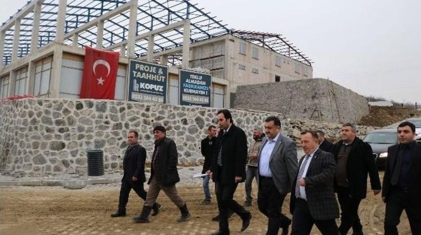 Rize Organize Sanayi B&ouml;lgesi&rsquo;nde Fabrika İnşaatları Devam Ediyor