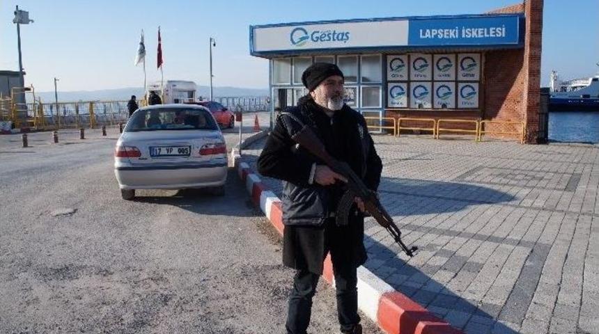 Lapseki&rsquo;de Asayiş Uygulaması