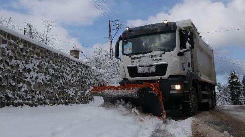 Trabzon&rsquo;da Kar Seferberliği