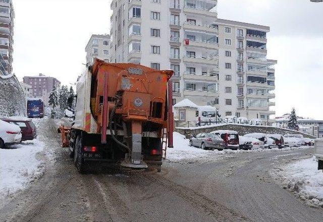 Trabzon’da Kar Seferberliği