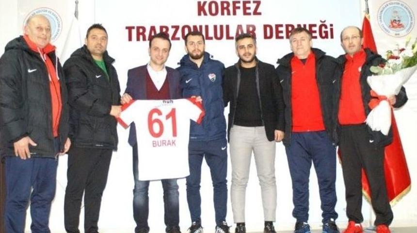 Kocaeli Birlikspor, K&ouml;rfez Trabzonlular Derneğine Konuk Oldu