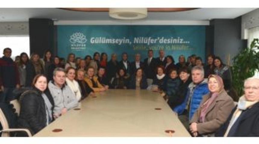 İzmirli Boşnaklar&rsquo;dan Nil&uuml;fer&rsquo;e Teşekk&uuml;r Ziyareti