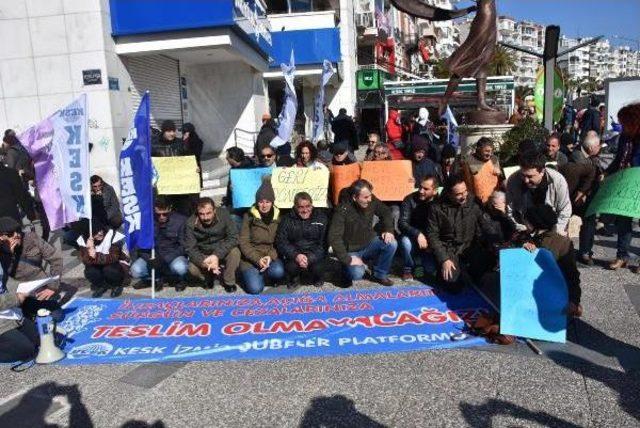 Memurlardan Meslektaşları Için Protesto