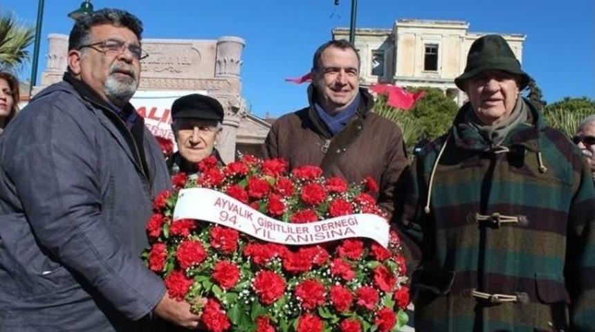 Ayvalık Giritliler Derneği, M&uuml;badeleyi 94. Yılında Farklı Etkinliklerle Andı