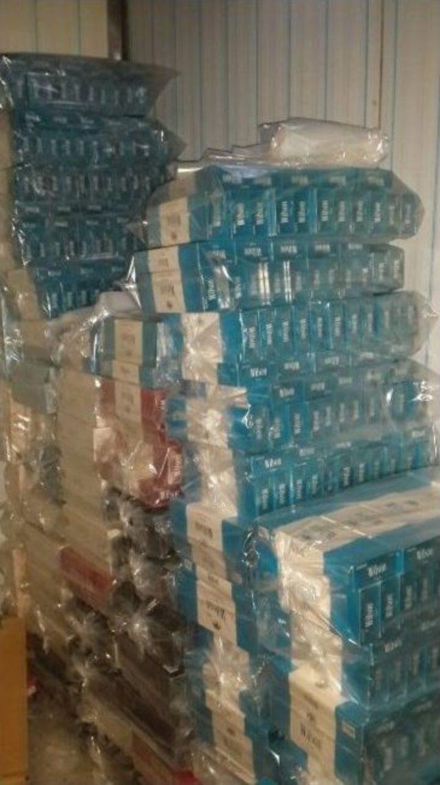 Van’da 571 Bin Paket Kaçak Sigara Ele Geçirildi