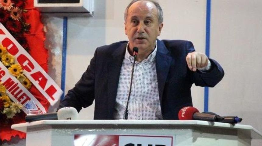 Chp'li İnce: Ahlaksız Koalisyon Se&ccedil;imden &Ouml;nce Kurulandır