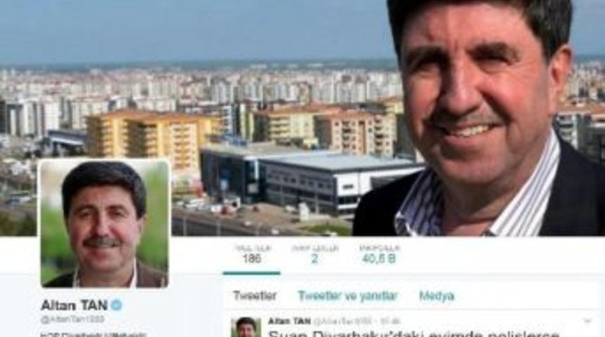 Hdp Diyarbakır Milletvekili Altan Tan, Evinde Gözaltına Alındı