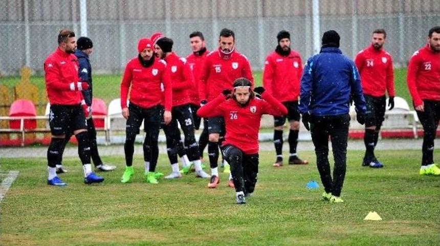 Samsunspor Ve Evkur Yeni Malatyaspor Aynı Yerde &Ccedil;alıştı