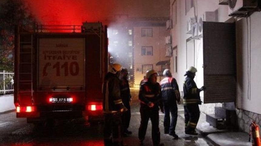 Halk Sağlığı Müdürlüğü'nde Yangın Paniği