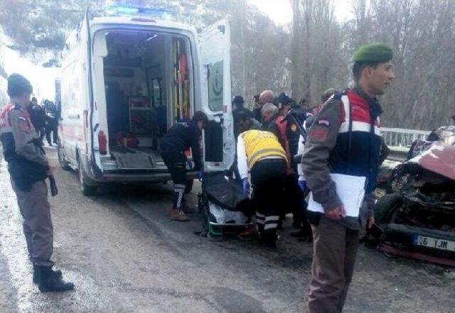 Çubuk'ta Zincirleme Kaza: 3 Ölü, 3 Yaralı