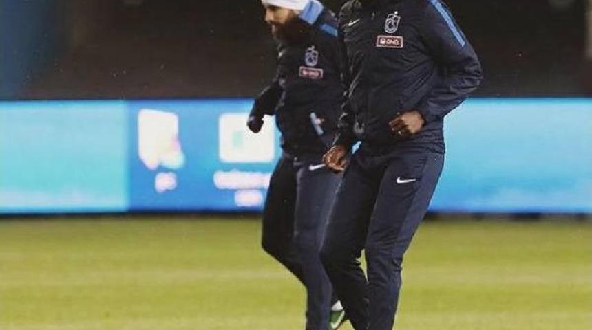 Trabzonspor Yeni Stadında Ilk Antrenmanını Yaptı