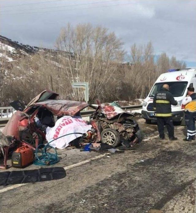 Çankırı’da Feci Kaza: 3 Ölü, 3 Yaralı