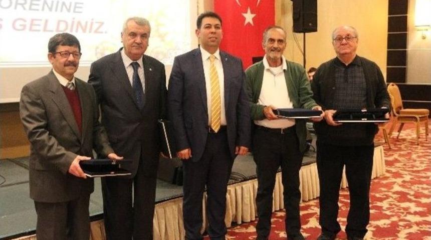 Mmo Konya Şubesinden Meslekte 25, 40 Ve 50. Yılını Dolduranlara Plaket