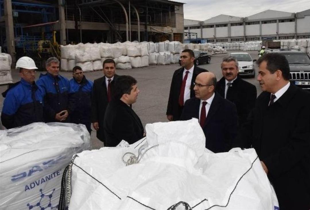 Vali Demirtaş, Kıvan&ccedil; Tekstil Ve Sasa&rsquo;yı Ziyaret Etti