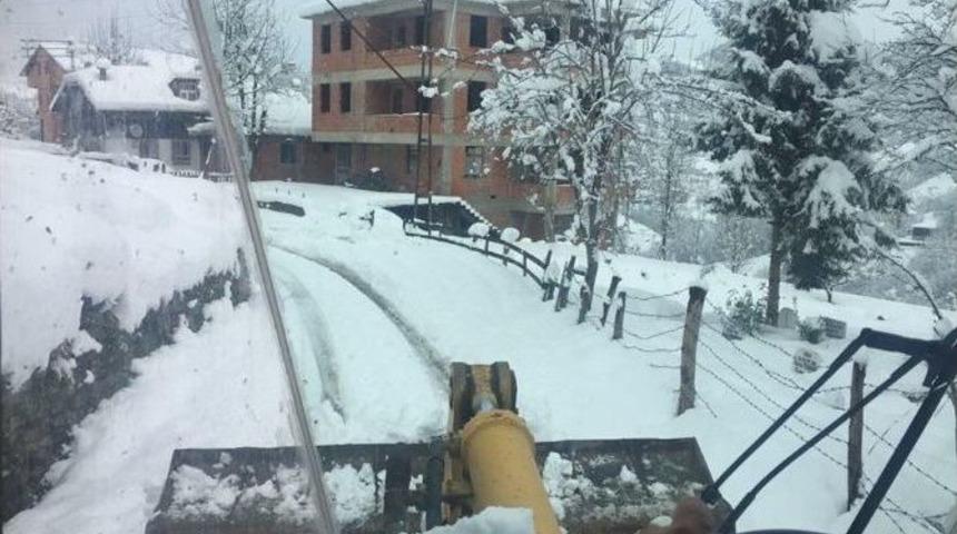 Of Belediyesi Kar M&uuml;cadelesinde