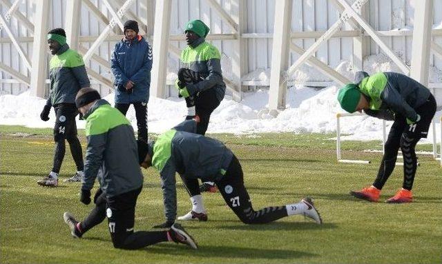 Konyaspor, Beşiktaş Maçı Hazırlıklarını Tamamladı