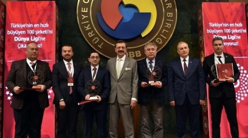 Gaziantep&rsquo;ten 4 Şirket T&uuml;rkiye&rsquo;nin En Hızlı B&uuml;y&uuml;yen 100 Şirketi Arasında Yer Aldı