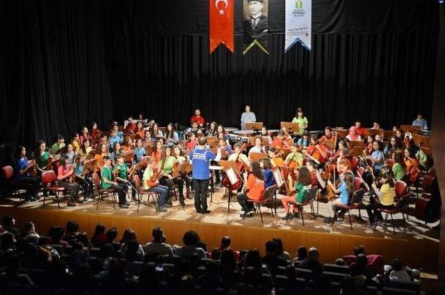 Çocuk Senfoni Orkestrası Bergama’da