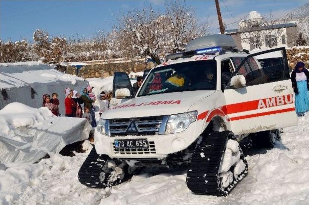 Hastalanan Leyla Bebek İ&ccedil;in Ekipler Seferber Oldu