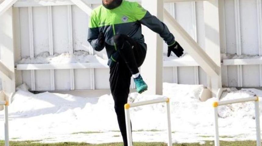 Atiker Konyaspor'da Beşiktaş I&ccedil;in Son Antrenman